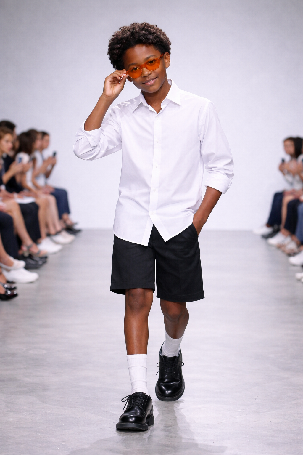 Camisa Social Juvenil Manga Longa Menino Micro Fibra Estrech