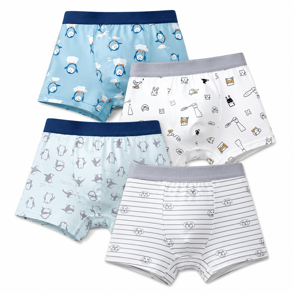 KIT  CUECAS MENINO ALGODÃO VARIADAS 041 (Cópia)