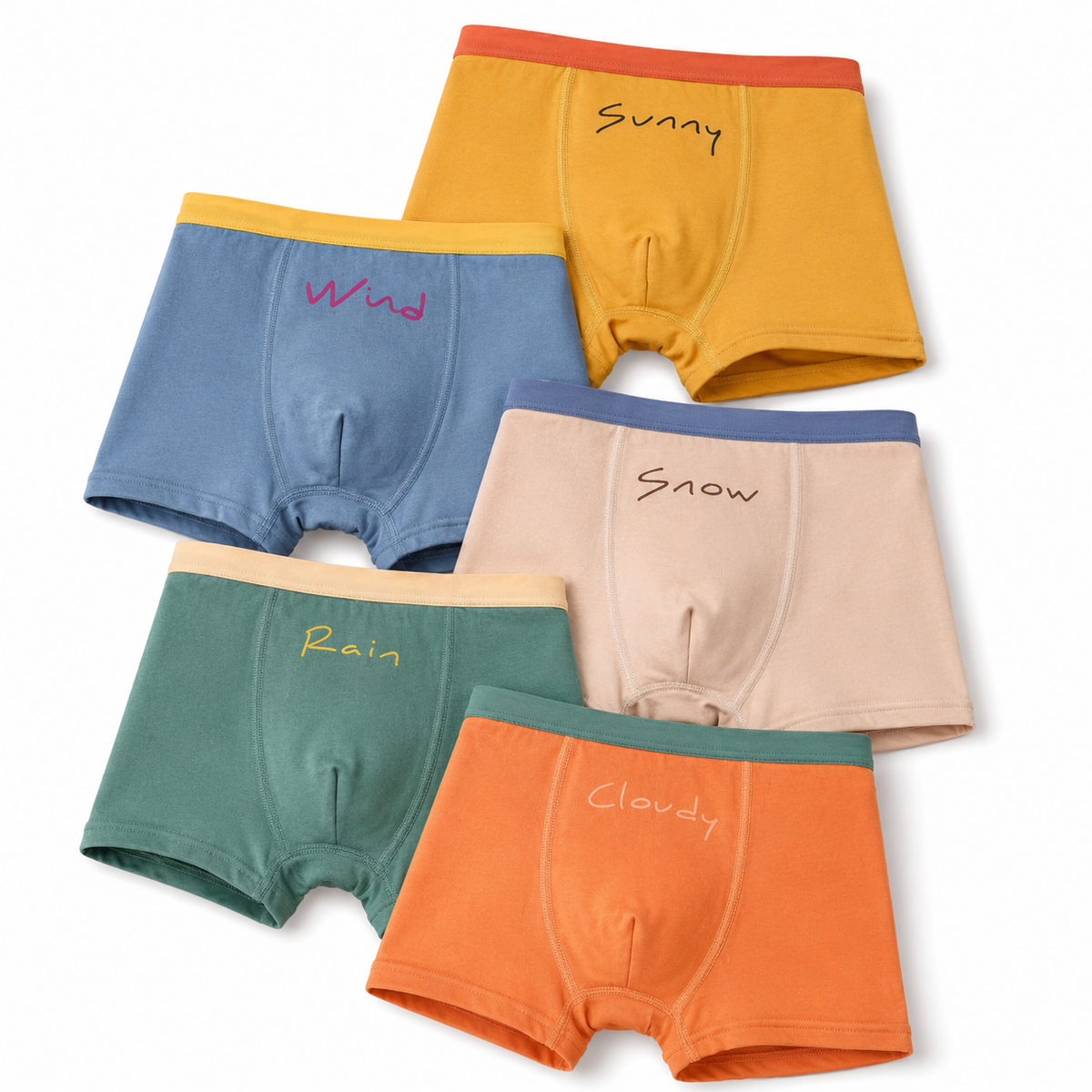 KIT  CUECAS MENINO ALGODÃO VARIADAS 041 (Cópia)