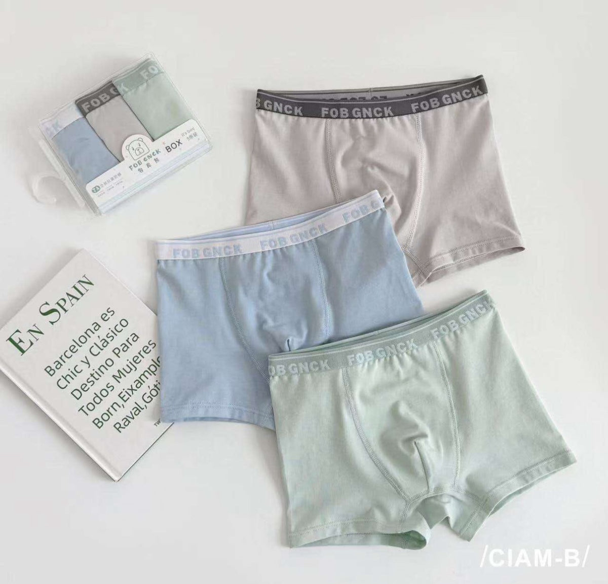 KIT  CUECAS MENINO ALGODÃO VARIADAS 041 (Cópia)